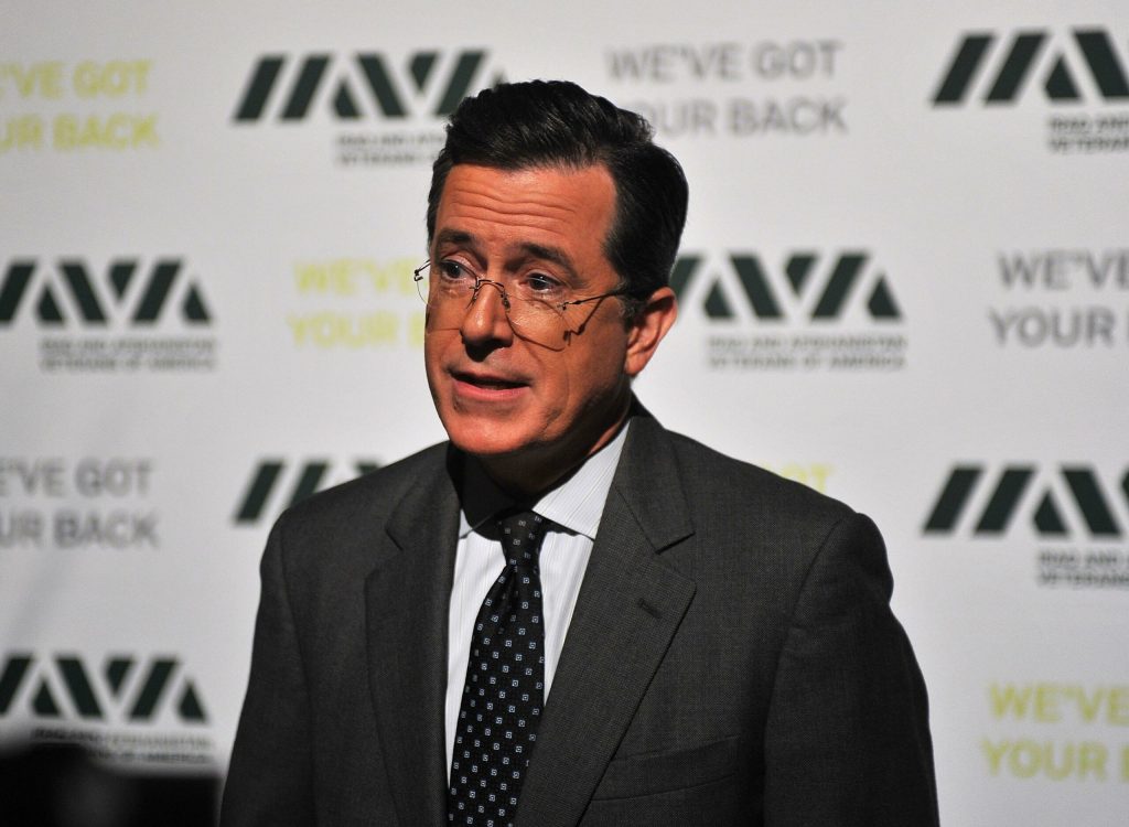 Production on “Colbert Report” suspended