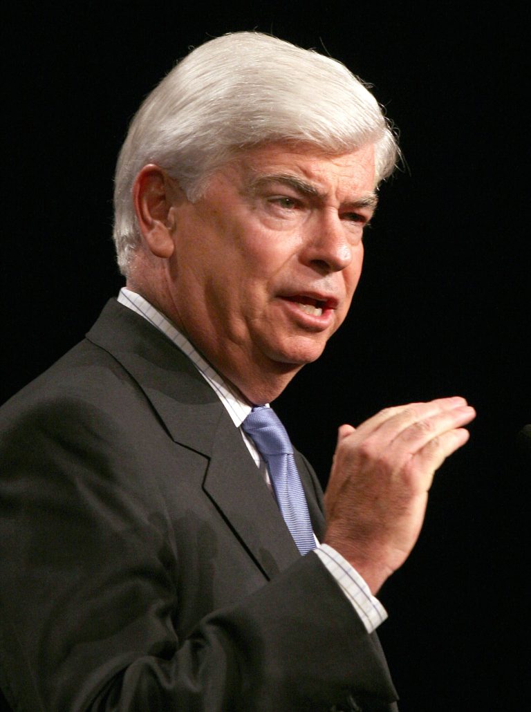 Former Sen. Chris Dodd, D-Conn., is urging an end to the limitless taxpayer-funded trips home for House and Senate members, calling it a key step in repairing politically divided Washington. (AP Photo/Reinhold Matay)