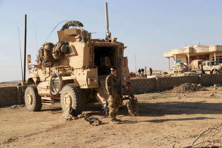 Pentagon officials say the secret deployments are meant to maintain operational security. (AP Photo/ Khalid Mohammed)