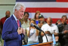 Bill Clinton says Trump’s slogan is racist, even though he used it in the ’90s