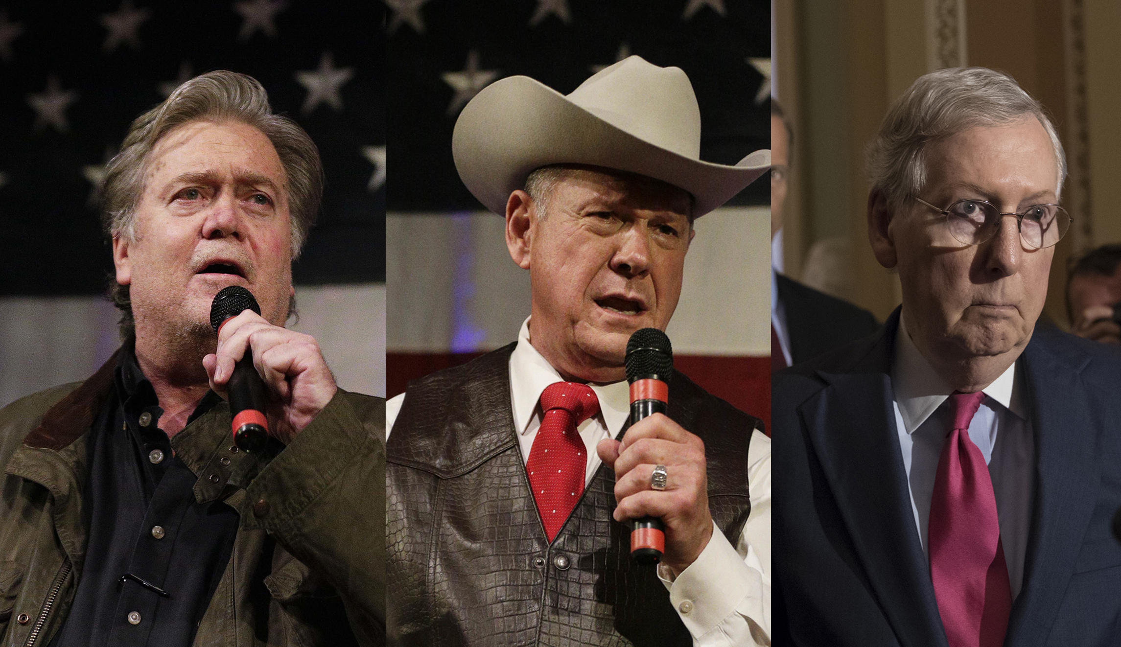 Bannon and McConnell’s war could ruin Roy Moore’s Alabama Senate campaign