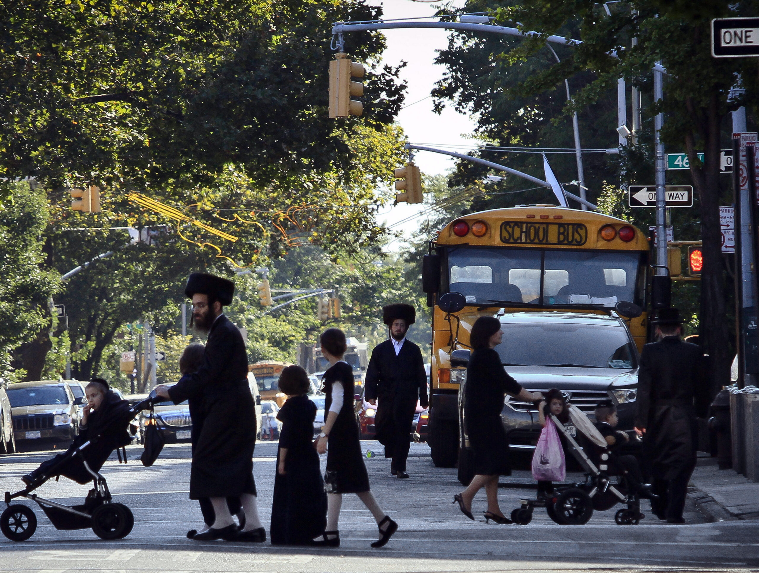 11-year-old boy charged after setting Jewish school bus on fire