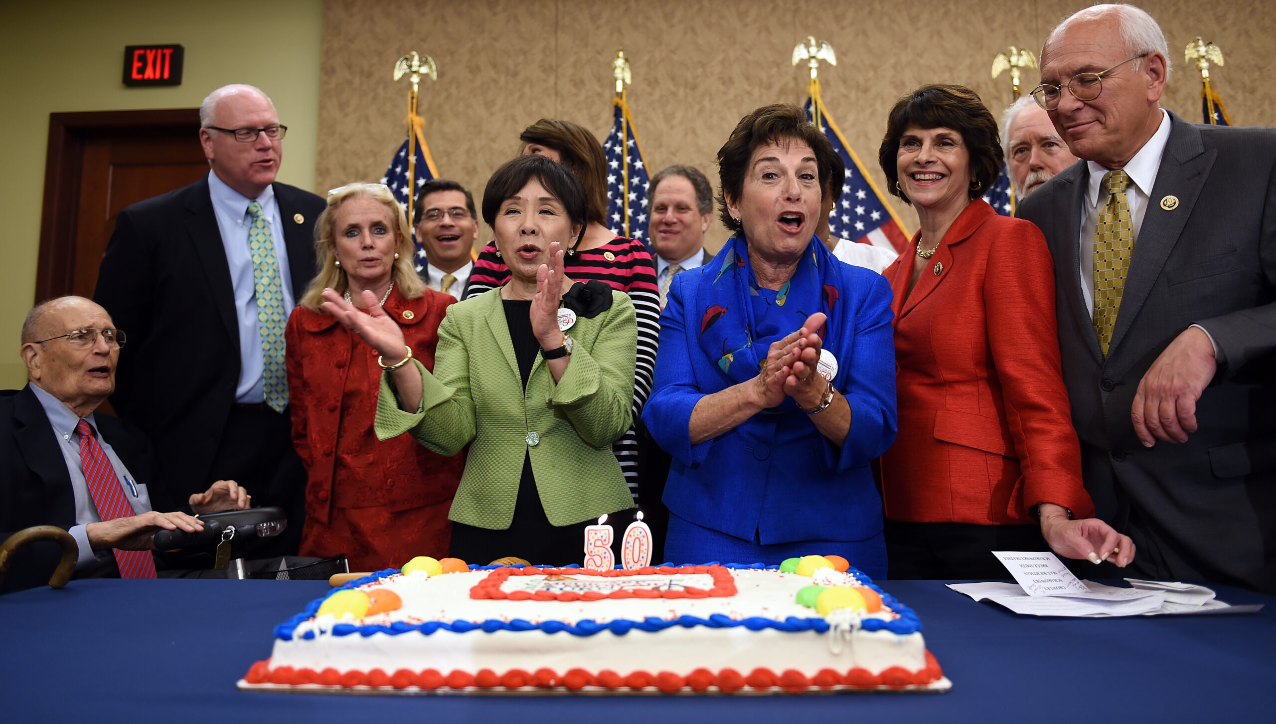 Politicians celebrate Medicare anniversary with partisan rancor