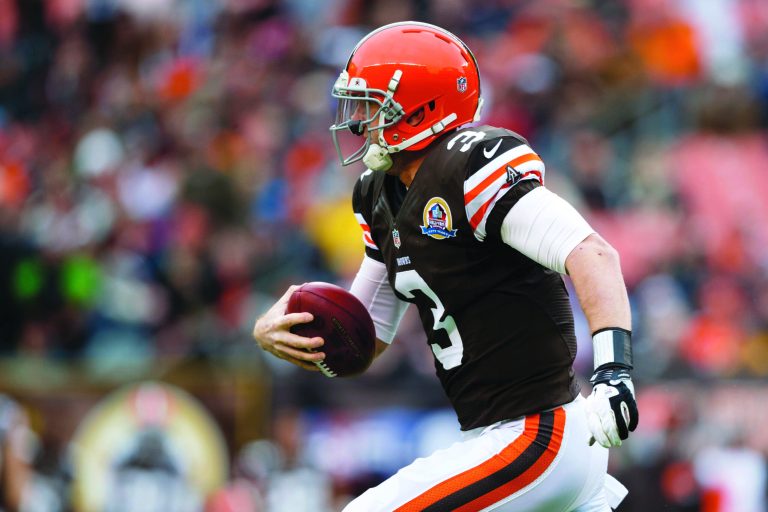 Rick Osentoski/AP
Cleveland Browns quarterback Brandon Weeden has thrown for 3,037 yards, 13 touchdowns and 15 interceptions.