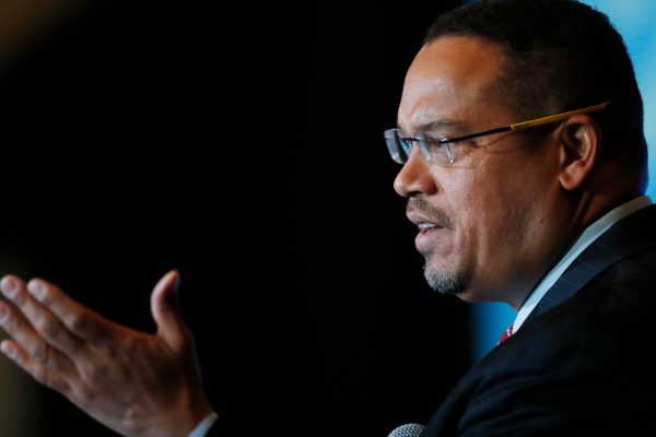 Ellison trashes Trump Holocaust statement on eve of DNC election