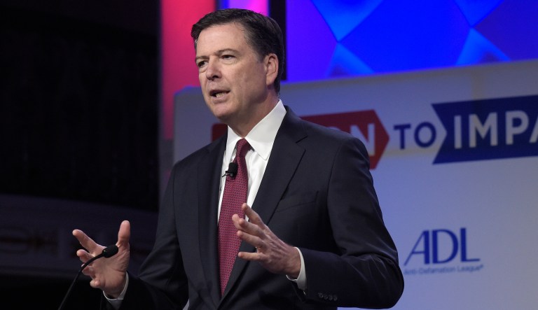 Former FBI Director James Comey said, 