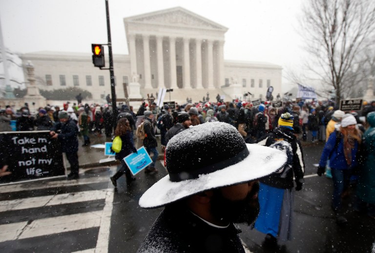 Without comment, the Supreme Court justices declined to hear an appeal by Shonda Walter of her death penalty sentence. (AP Photo/Alex Brandon)