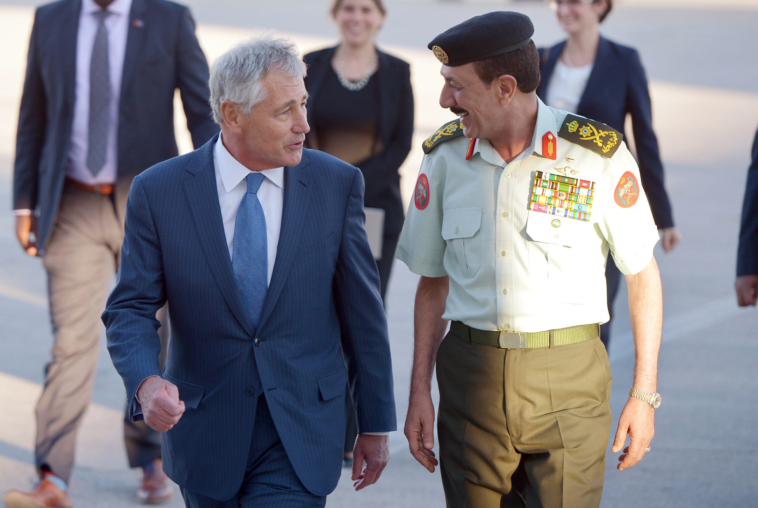 Hagel reassures Persian Gulf allies
