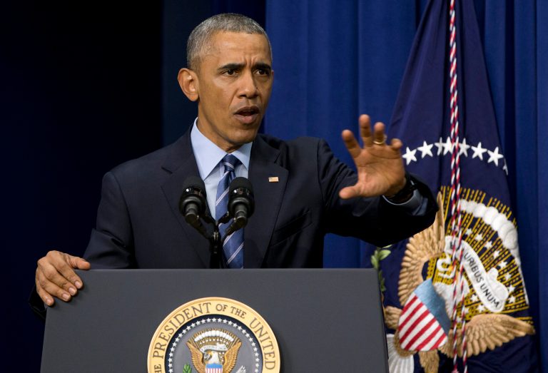 President Obama has sold his deal with Iran's theocratic regime as the only way of preventing Iran from developing a nuclear bomb. (AP Photo)