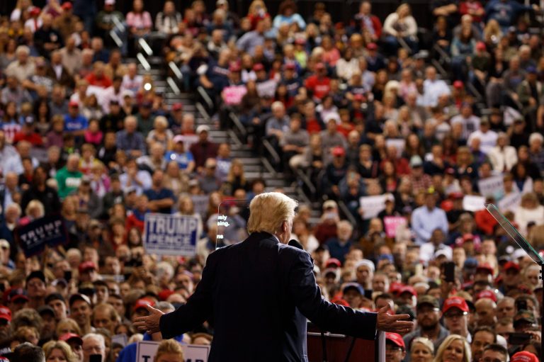 Donald Trump thinks his opponent needs to clean house. (AP Photo/ Evan Vucci)