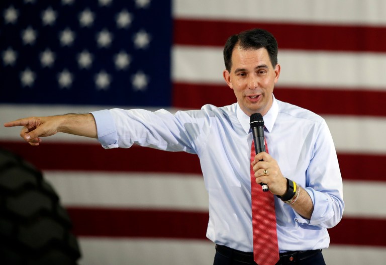 Once a potential GOP presidential candidate himself, when Walker dropped out of the primary in September he called on his fellow Republicans to unite against Trump. (AP Photo/Isaac Brekken, File)