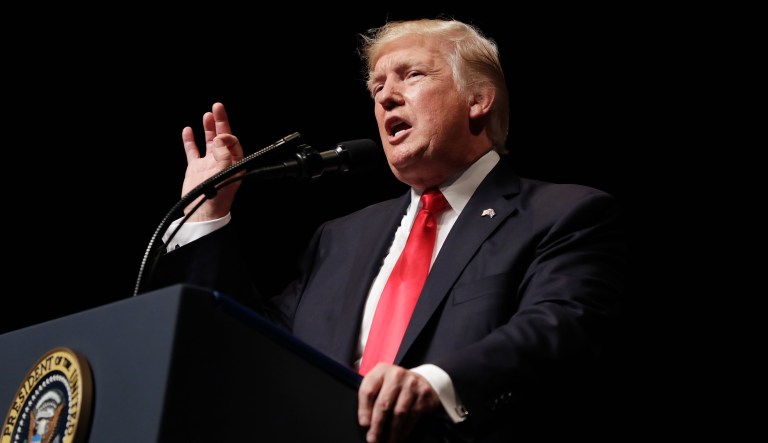 President Trump announced Friday the reversal of some of former President Barack Obama's policies towards Cuba. (AP Photo/Evan Vucci)