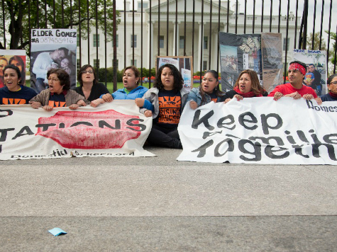 Illegal immigrants want protection from President Obama. AP Photo