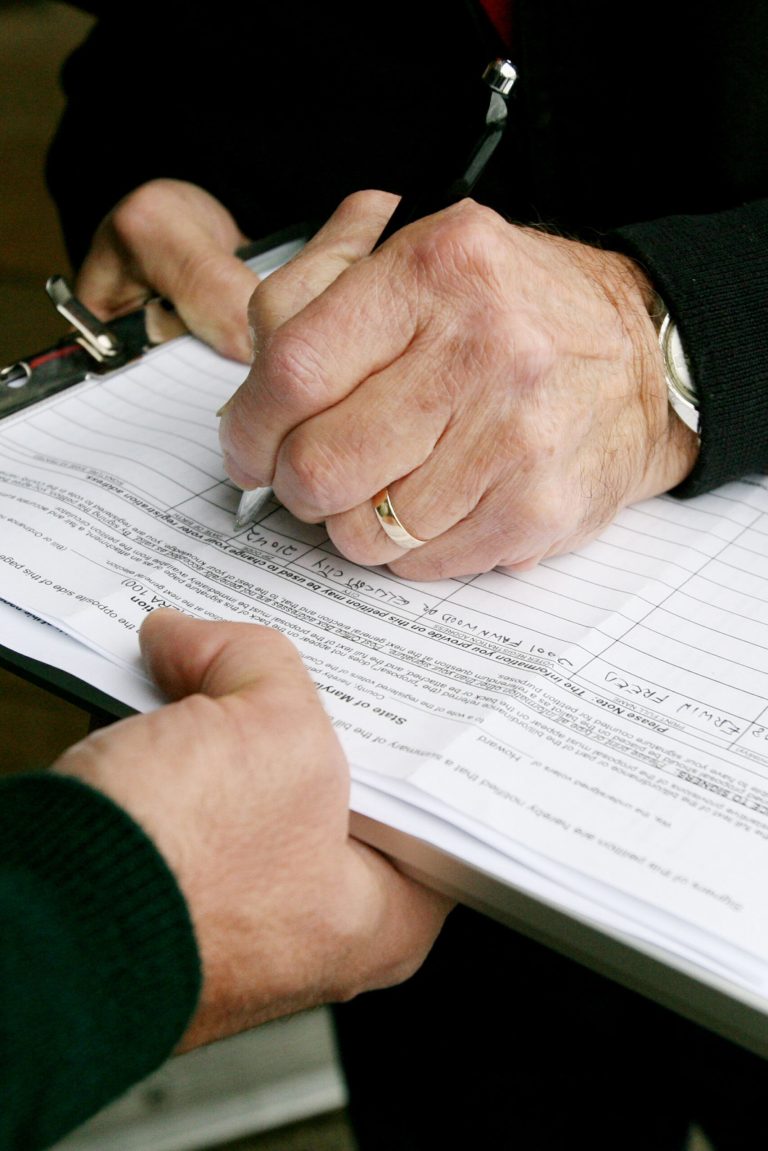 Supporters of a ban on corporate donations in D.C. say they collected enough signatures for the issue to appear on the November ballot. (Examiner file photo)