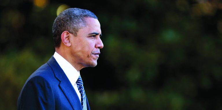 President Barack Obama leaves the White House in Washington, Saturday, Nov. 17, 2012, for a trip to Southeast Asia, his first trip abroad since his re-election campaign. Obama will seek to reinforce American influence in Southeast Asia in spite of the large shadow cast by China. (AP Photo/Manuel Balce Ceneta)