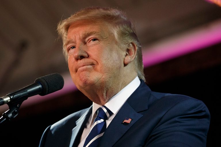 Let's pretend that history will show that Donald Trump is elected president on November 8. (AP Photo/ Evan Vucci)