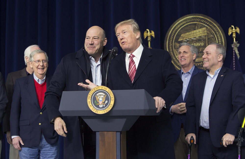 US futures tumble as White House loses ‘moderating’ economic adviser Gary Cohn