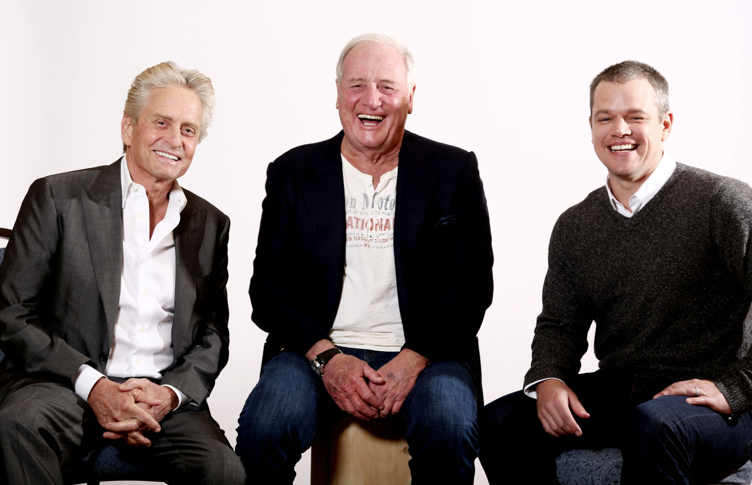 Michael Douglas, Matt Damon dramatize a steamy showbiz affair