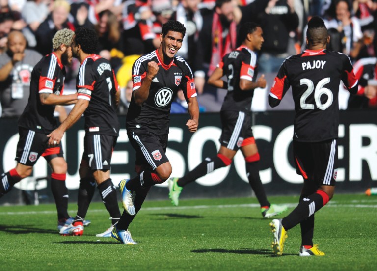 Nick Wass/AP
Rafael scored Saturday in his first game for D.C. United, a loss to the Columbus Crew.