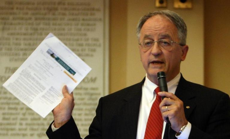 Va. Senate candidates clash over gay judicial nominee