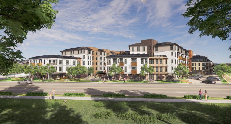 Mountain View Whisman teacher housing rendering.
