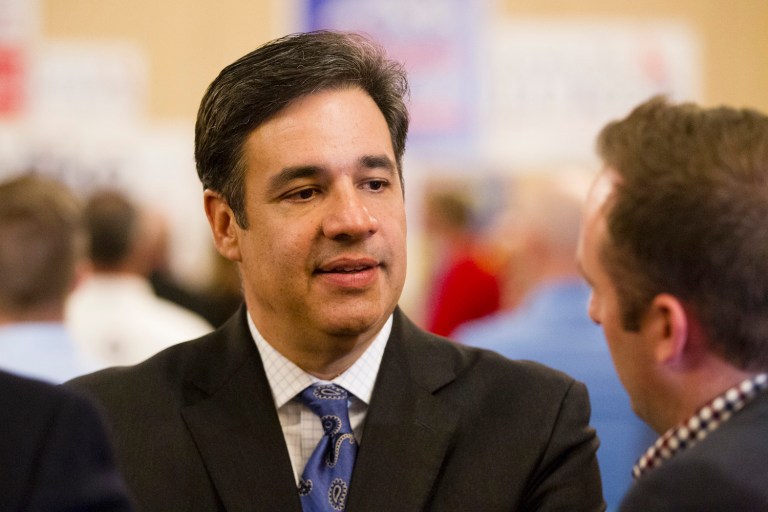 It’s another thing to struggle to explain your stated position, and then refuse to expound on it when pressed. (AP Photo/Otto Kitsinger)