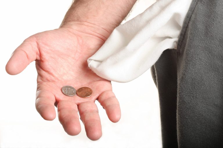 The share of Americans in poverty fell by half a percentage point to 15.5 percent in 2013, the Census Bureau reported Thursday. (iStock Photo)