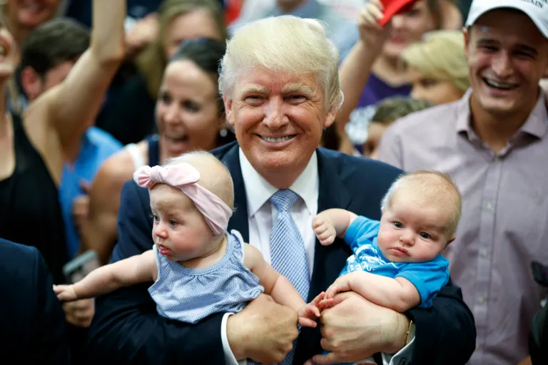 Could Donald Trump be the most pro-life, pro-gay president America has seen? (AP Photo/Evan Vucci)