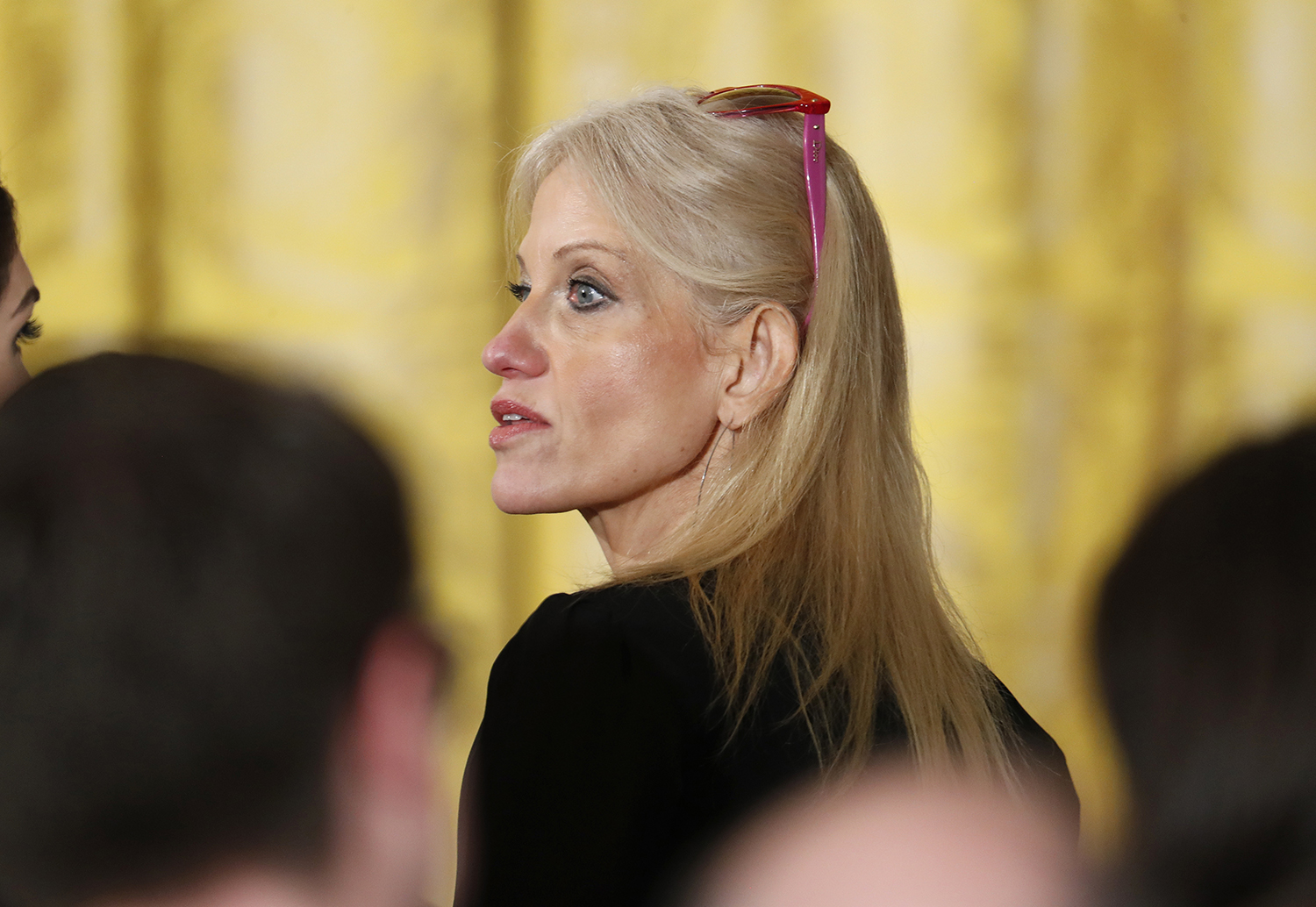 Conway says she gets ‘different set of questions’ on TV