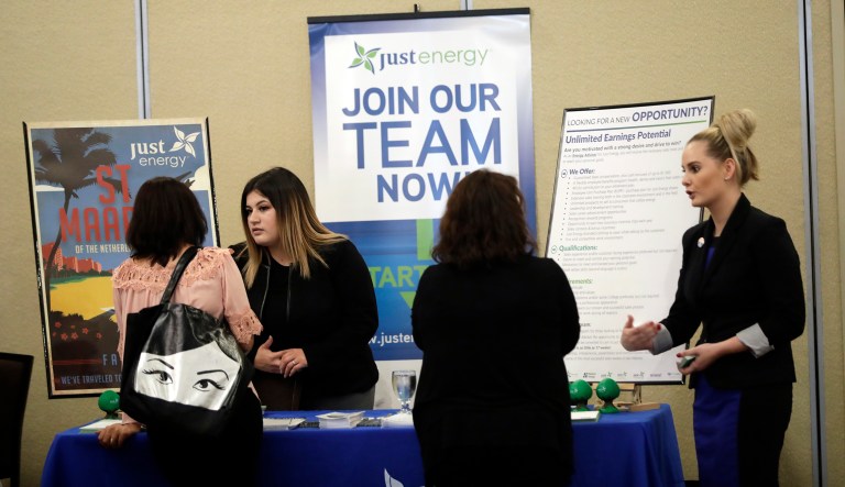 Forecasters had expected new jobless claims to remain steady at an ultra-low 230,000. (AP Photo/Marcio Jose Sanchez)