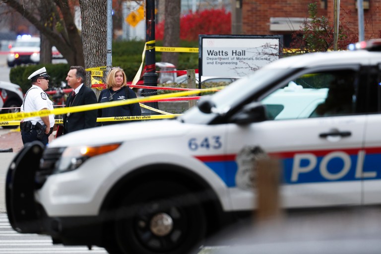 Josh Earnest offered words of caution against blaming Islam for the violence that left 11 people in the hospital Monday. (AP Photo)