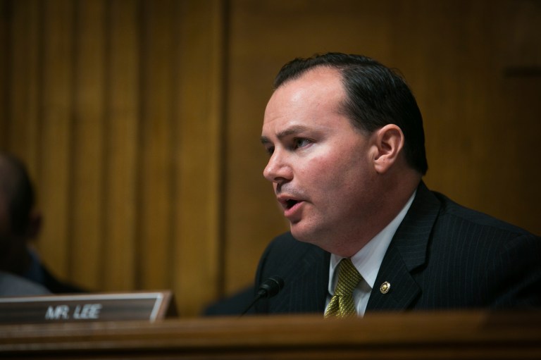 Sen. Mike Lee, R-Utah, predicted the Supreme Court will rule against President Obama in a lawsuit over his recess appointments to the National Labor Relations Board. (Photo: Graeme Jennings/Washington Examiner)ÃÂ 