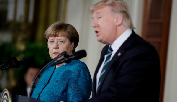 Angela Merkel’s party removes the word ‘friend’ from description of relations with the US