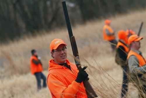 Santorum previews Hunter Orange sweater vest