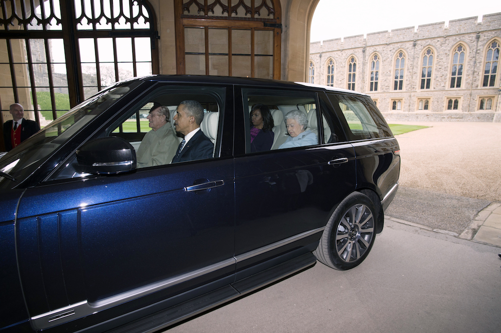 Brits let 94-year-old drive Obamas