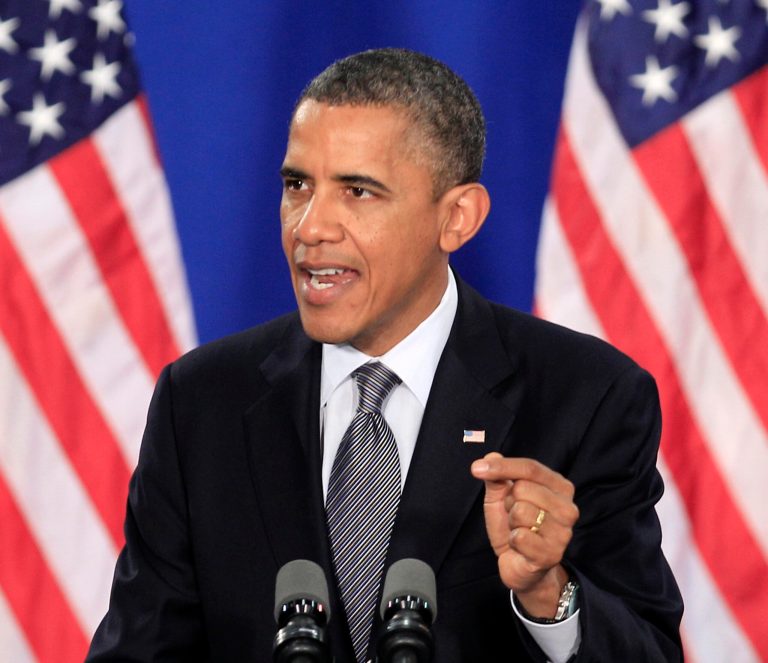   FILE - In this June 14, 2012 file photo, President Barack Obama speaks in Cleveland. The White House is partially lifting the lid of secrecy on its counterterrorism campaign against al-Qaida in Yemen and Somalia by formally acknowledging for the first time that it is conducting lethal attacks in those countries, officials said Friday. (AP Photo/Tony Dejak, File)  