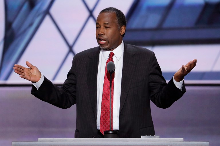 Dr. Ben Carson said he would not have run had it not been for the 