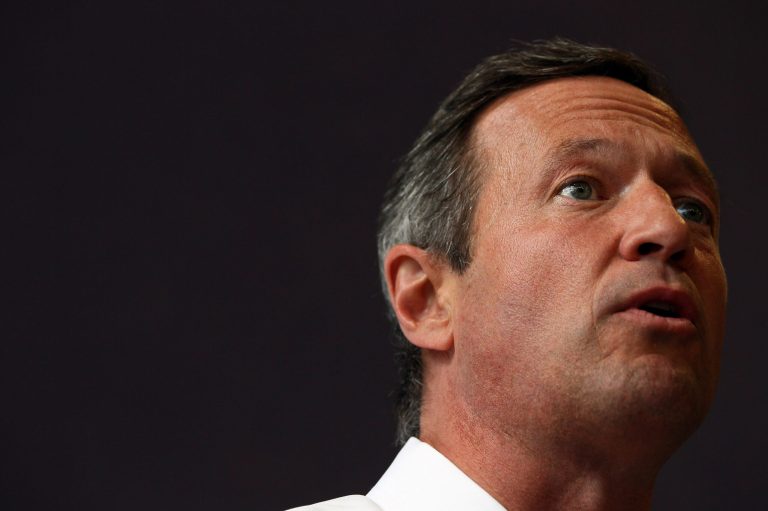 FREDERICK, MD - OCTOBER 27:  Democratic Maryland Gov. Martin O'Malley campaigns for reelection on October 27, 2010 in Frederick, Maryland. O'Malley is running against former Maryland Gov. Robert Ehrlich in the election to be held next week.  (Photo by Win McNamee/Getty Images)
