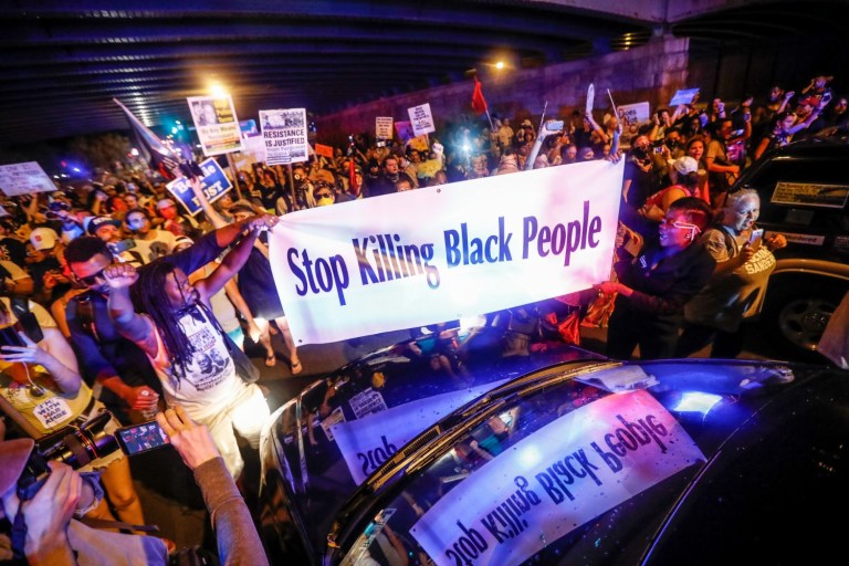 Representatives of Black Lives Matter said they were 