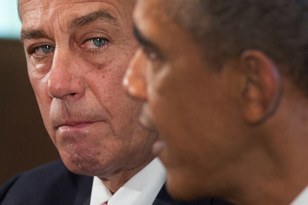 Speaker John Boehner ends rough year on a high note