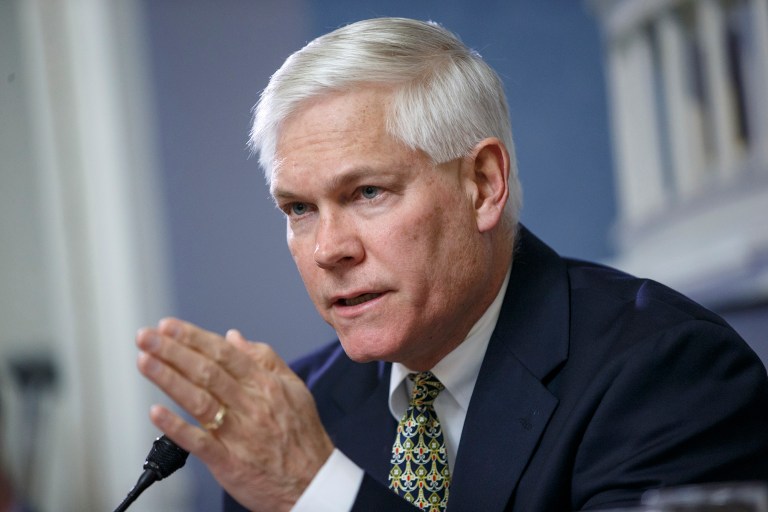 Rep. Pete Sessions (R-TX) introduces an amendment to a bill.