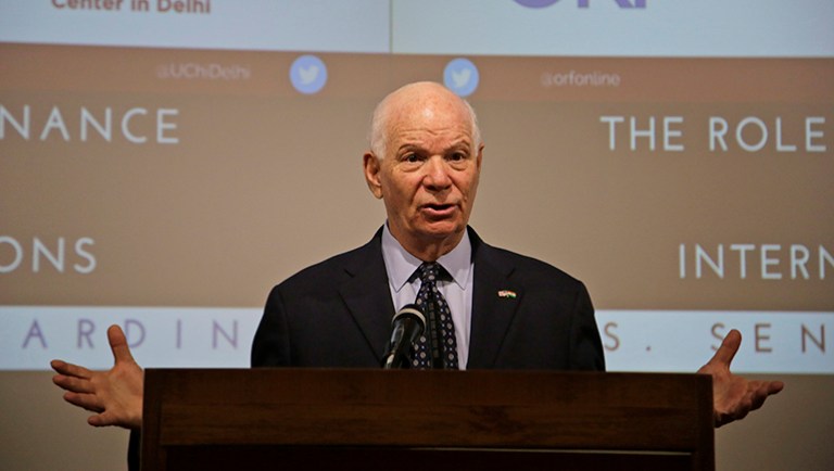 Sen. Ben Cardin said Democrats are not going to shut down the government despite continuous attempts from President Trump and his administration to blame tensions on them. (AP Photo/Altaf Qadri)