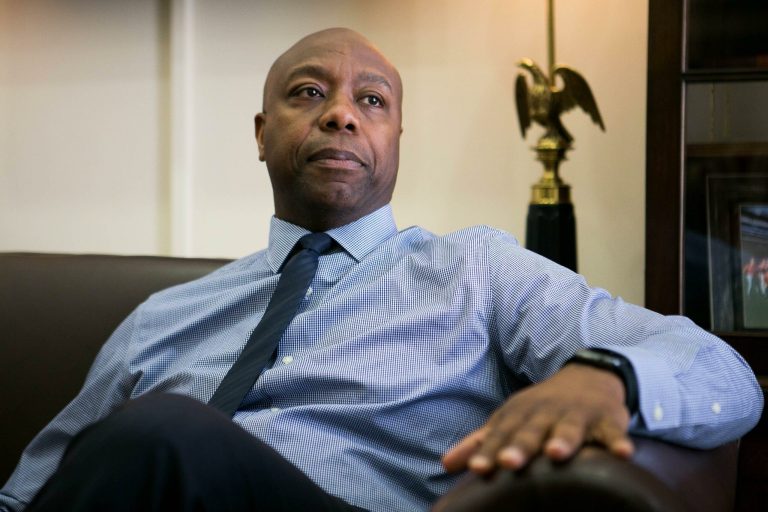 Even though Sen. Tim Scott, R-S.C., stays out of the media more than most of his colleagues in Congress, he remains one of the chamber's most popular members. (Graeme Jennings/Examiner)