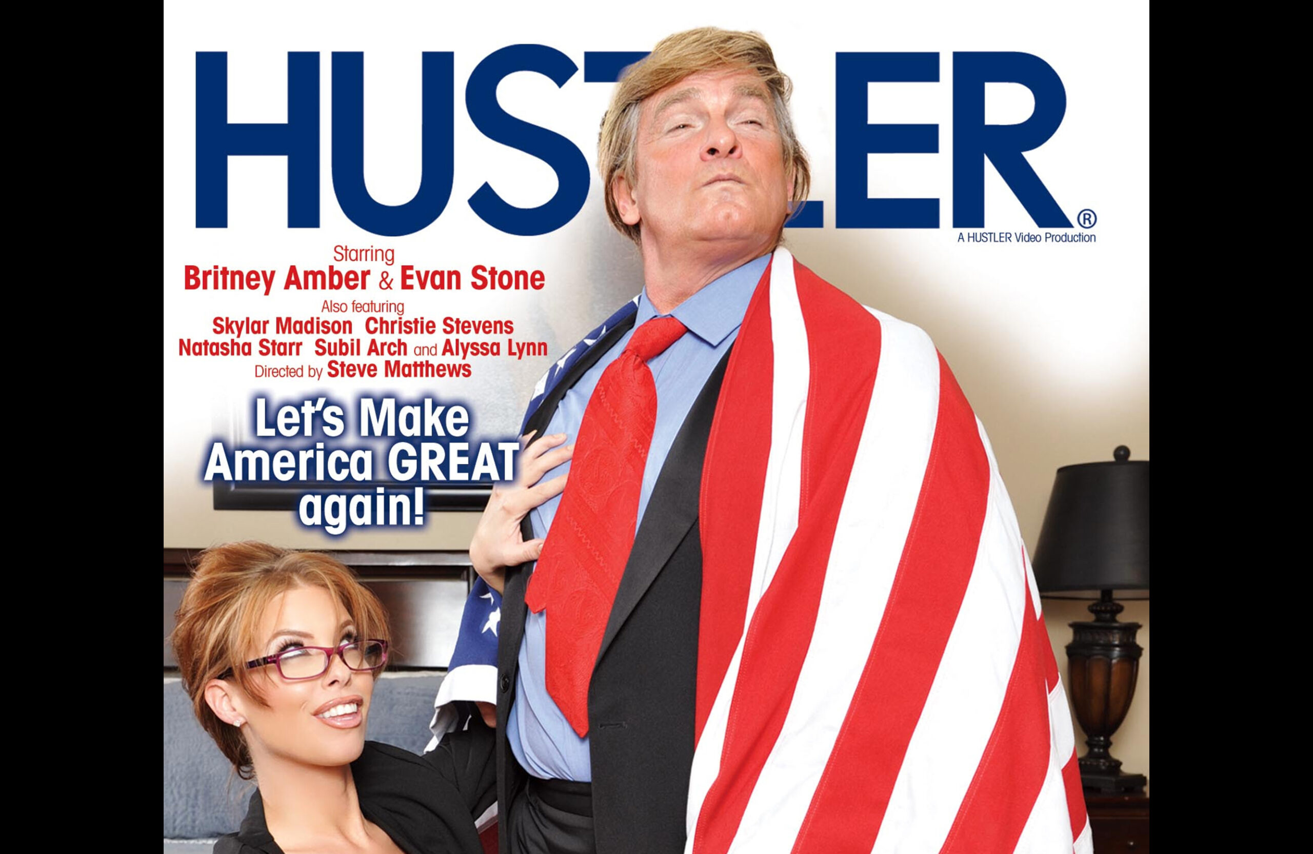 Larry Flynt announces Donald Trump porn parody