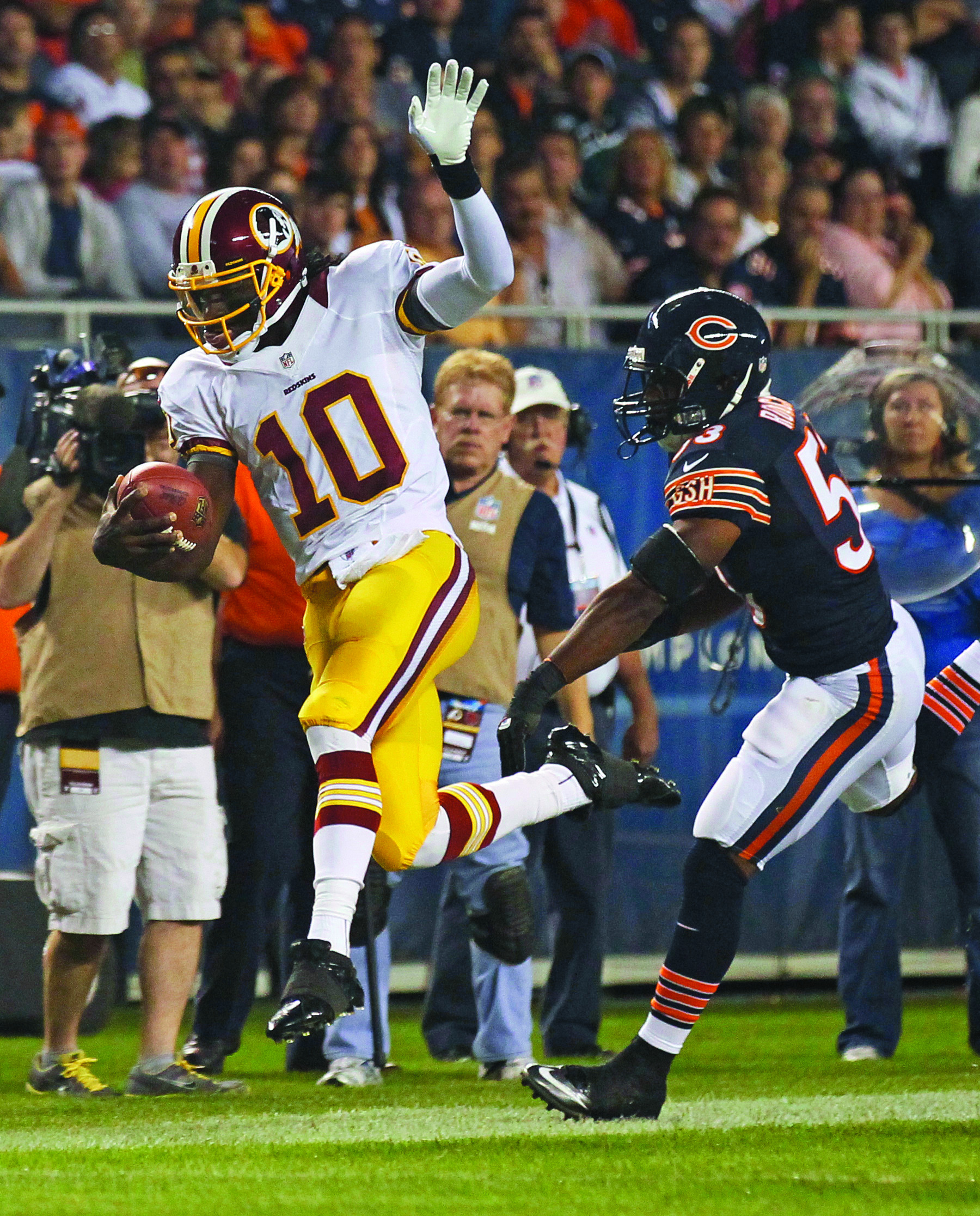 Redskins fall to Bears on late field goal
