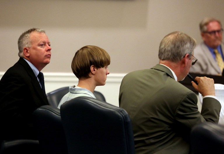 Dylann Roof, 22, was convicted of all 33 federal counts against him in federal court. (Grace Beahm/The Post and Courier via AP, Pool)