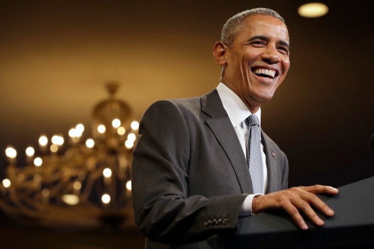 According to Obama, it is important to model what it means to be a feminist for his daughters. (AP Photo/Jacquelyn Martin)