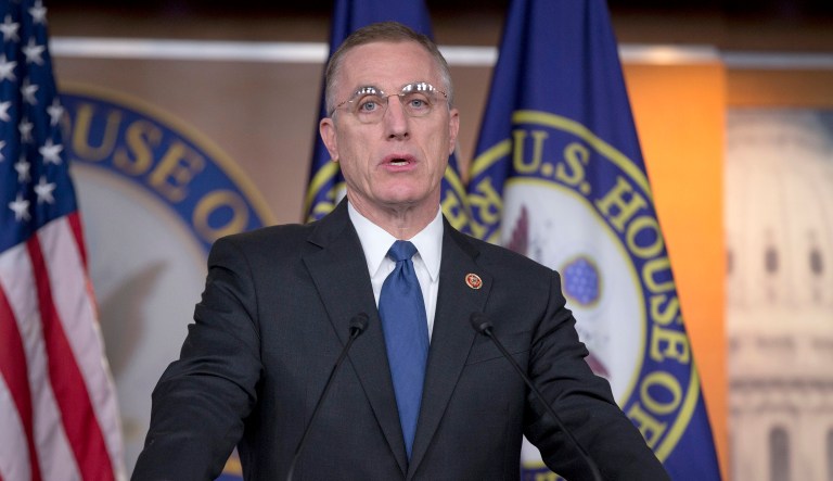 Rep. Tim Murphy, R-Pa., resigned after he encouraged his mistress to get an abortion, despite his own reputation as a pro-lifer. (AP Photo/Pablo Martinez Monsivais)
