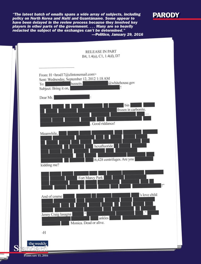 Redacted For Your Own Good