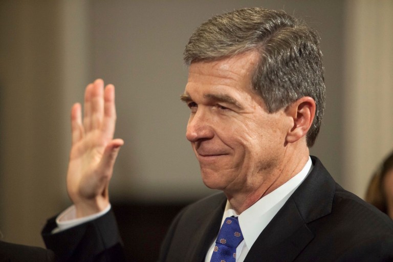 Gov. Cooper doesn't want to lend legitimacy to new laws requiring the state Senate to approve Cabinet appointees. (AP Photo/Ben McKeown)